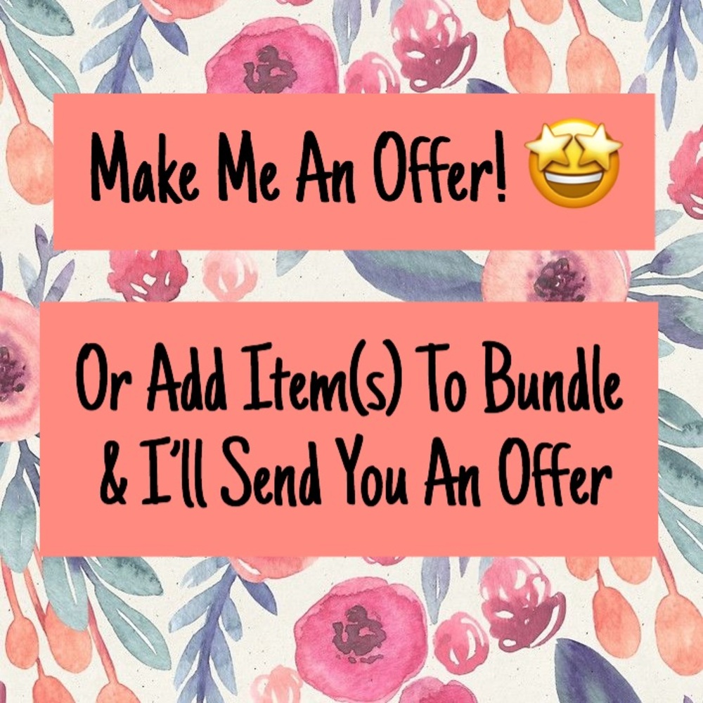 Feel Free to Make An Offer!